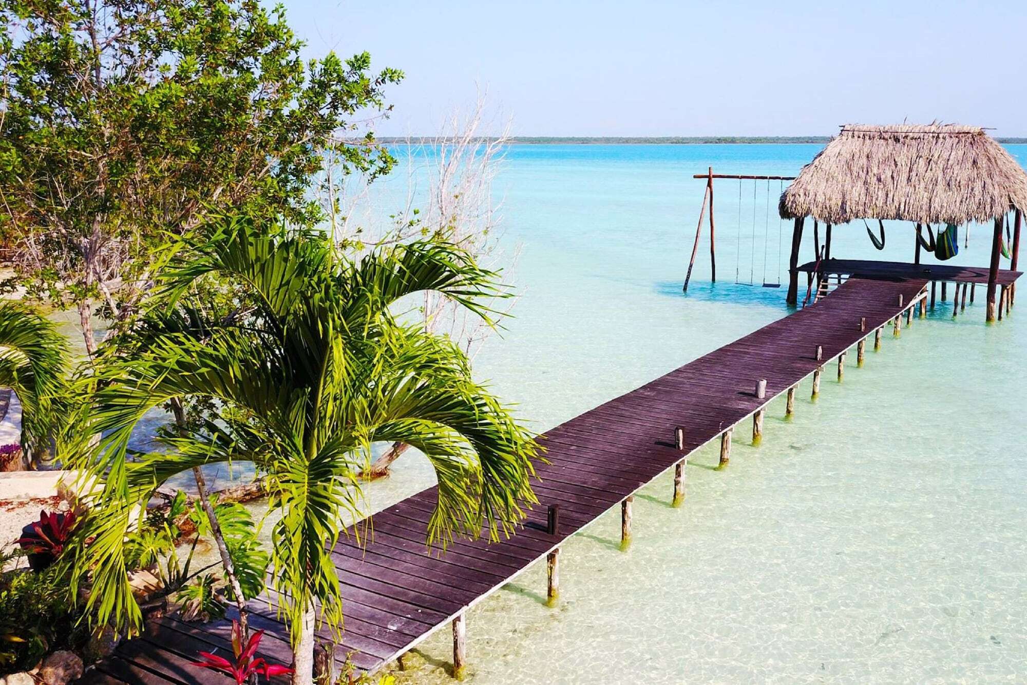 Hotel Pier Bacalar Eksteriør bilde